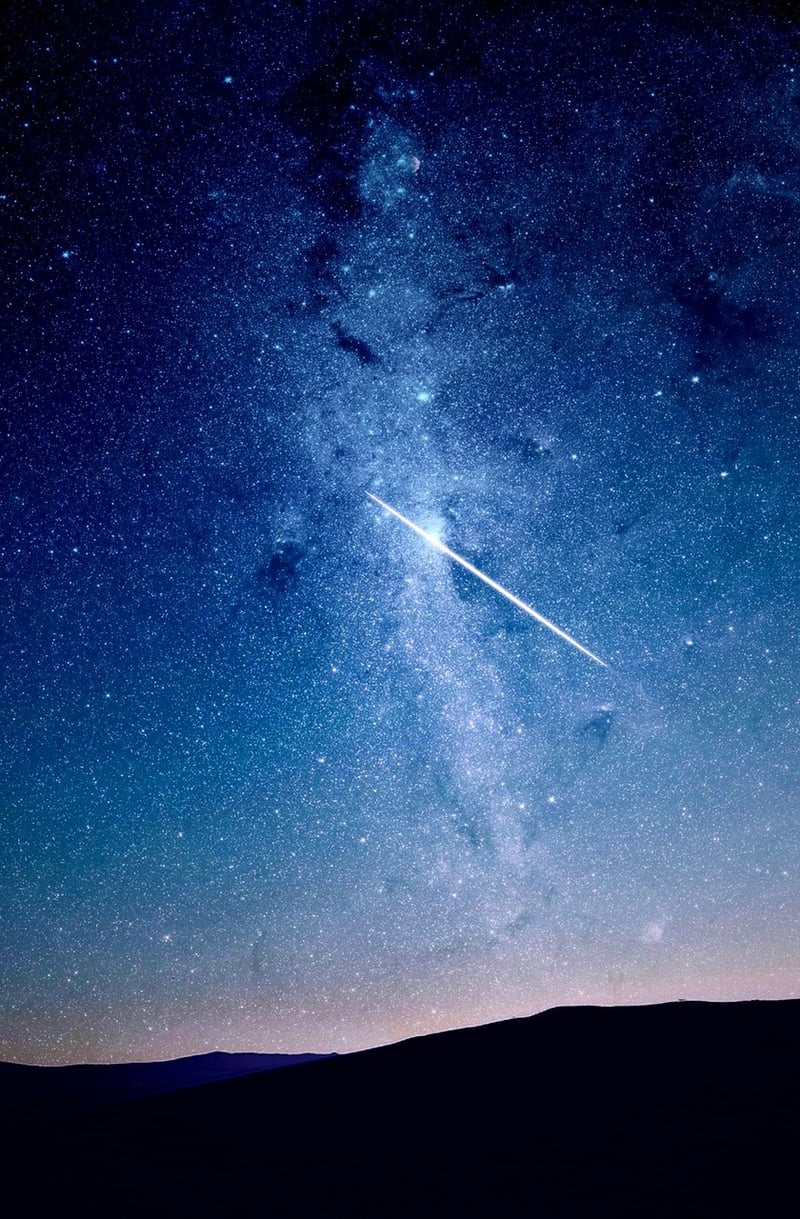 Milky Way Night Sky